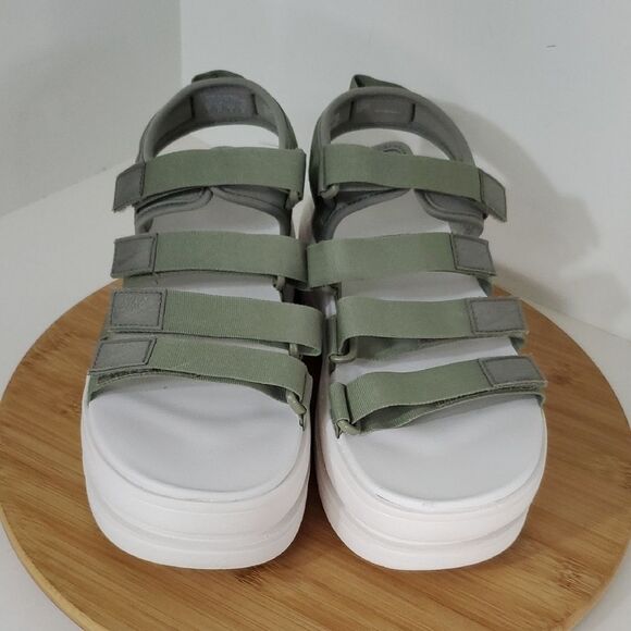 Nike Icon Classic Sandal - Light Army and Jade Horizon Women's Size 11 NIB - Picture 3 of 13
